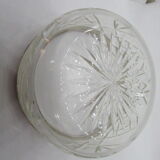 Crystal cutting and Metal agented cup