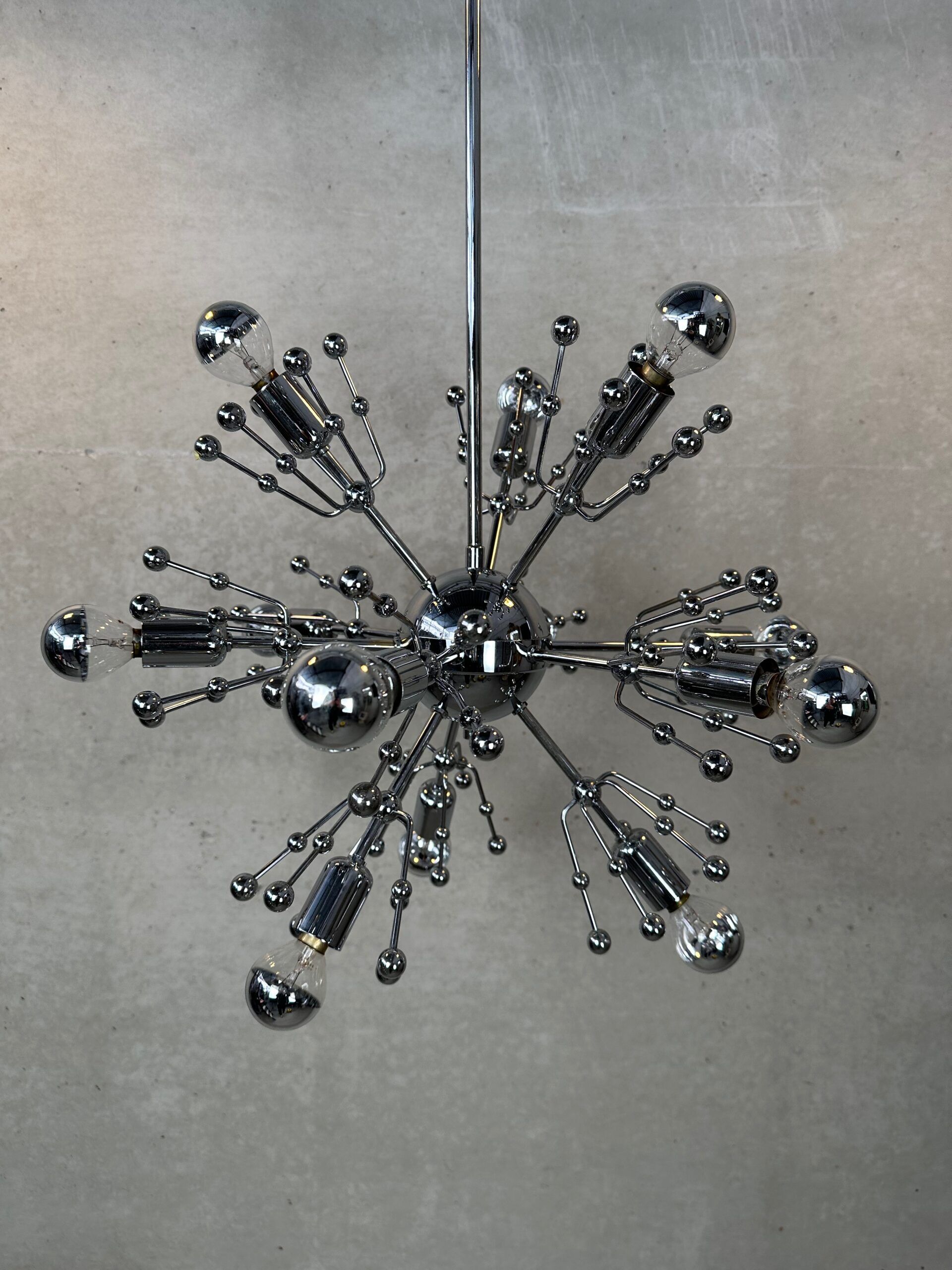 Vintage design Sputnik chandelier