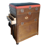 Stool fishing storage chest fisherman's seat