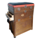 Stool fishing storage chest fisherman's seat