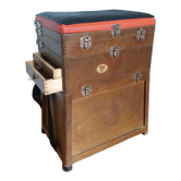 Stool fishing storage chest fisherman's seat