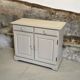 Gray pine sideboard