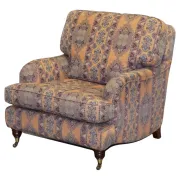 Multiyork Countryhouse Removable Fabric Armchair in the Howard Arm style