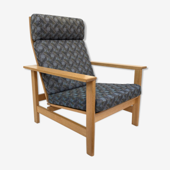 Vintage Søren Holst Fredericia easy chair model 2461 in Oak