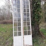 Paire de portes bois vitrées anciennes