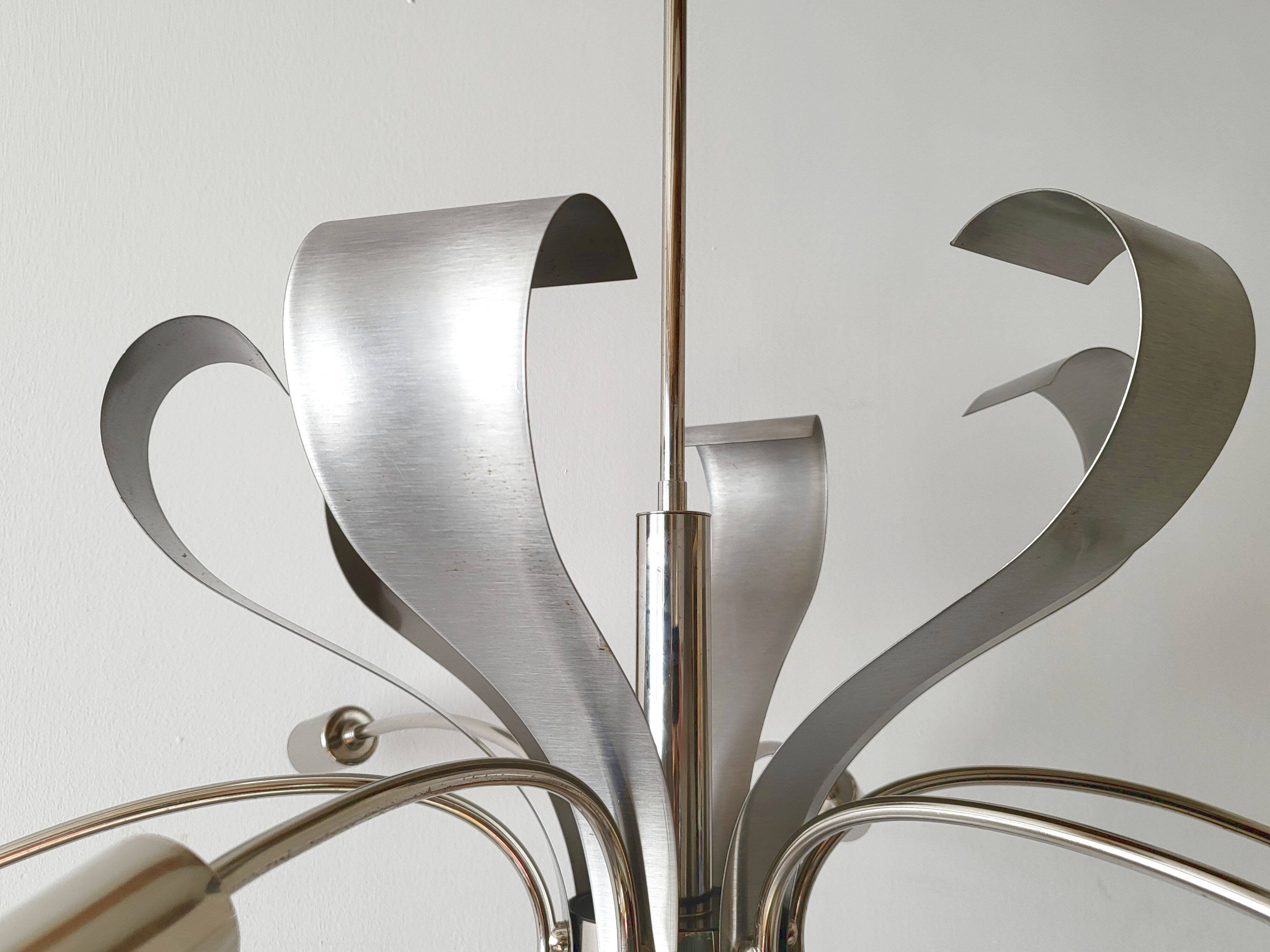 Vintage space age pendant light 1960