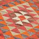 Turkish Handwoven Vintage Herki Kilim 86 cm x 326 cm