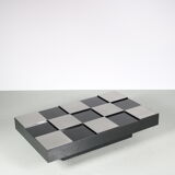 Table basse « en damier » Italie 1970