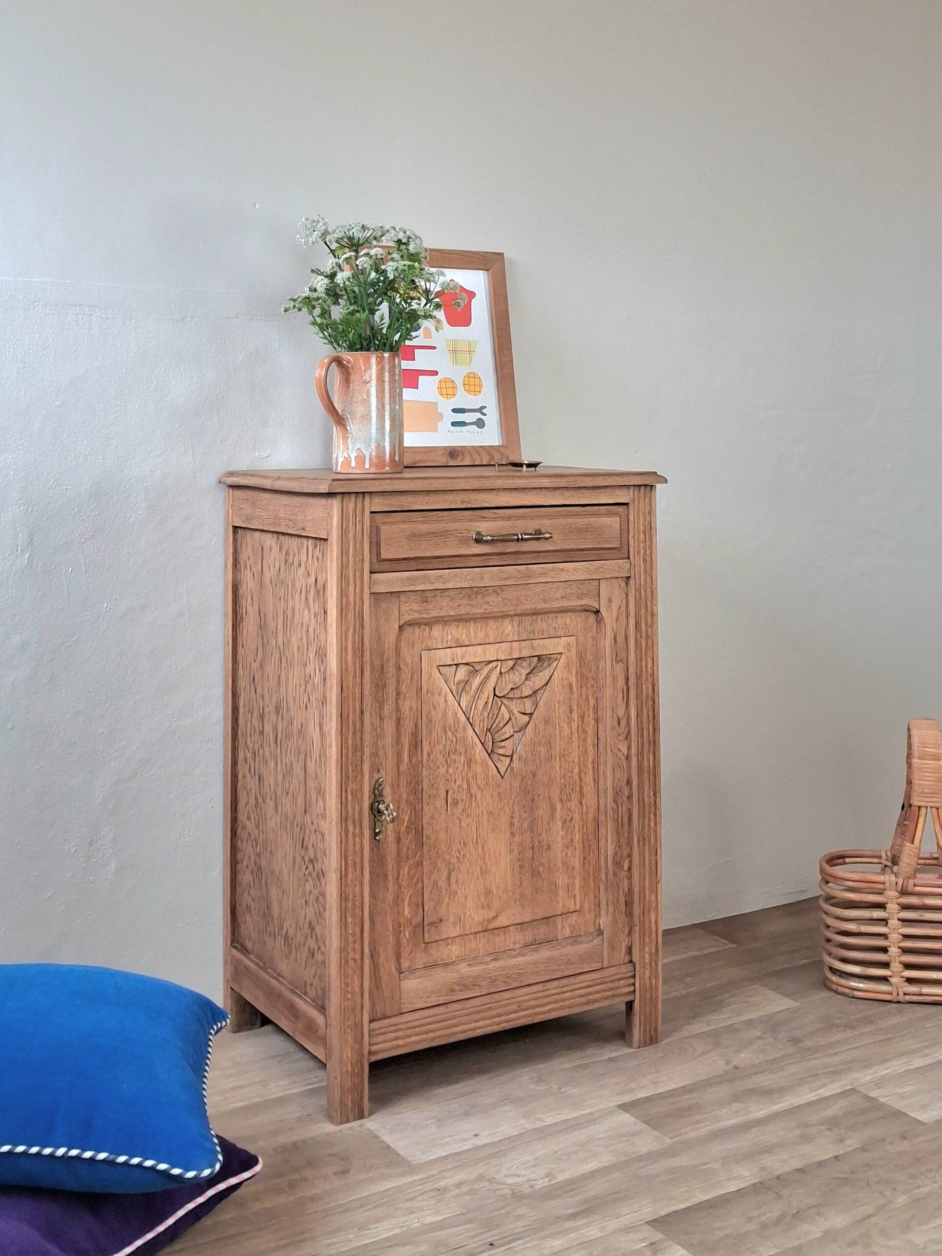 Petit buffet confiturier Art Déco