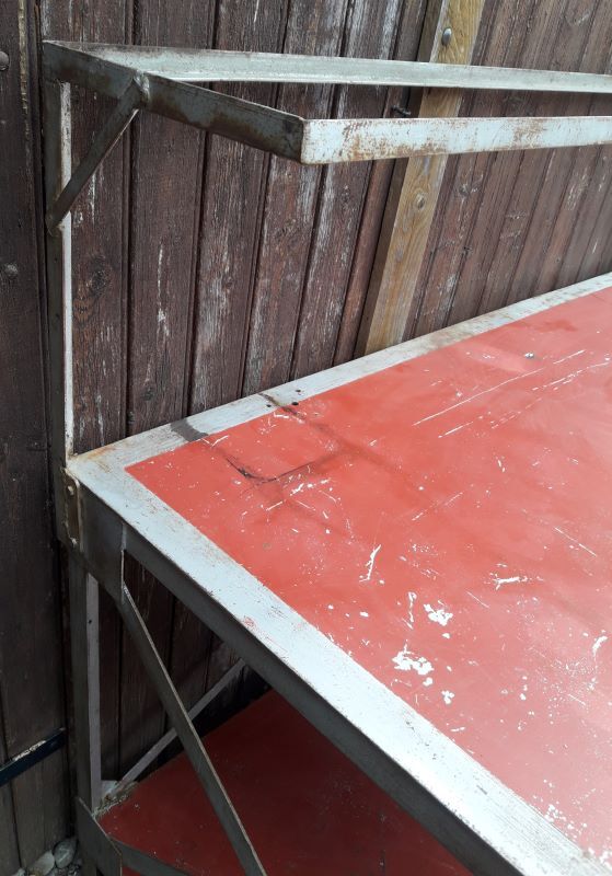 Old factory metal establishment, Majorette factory, industrial