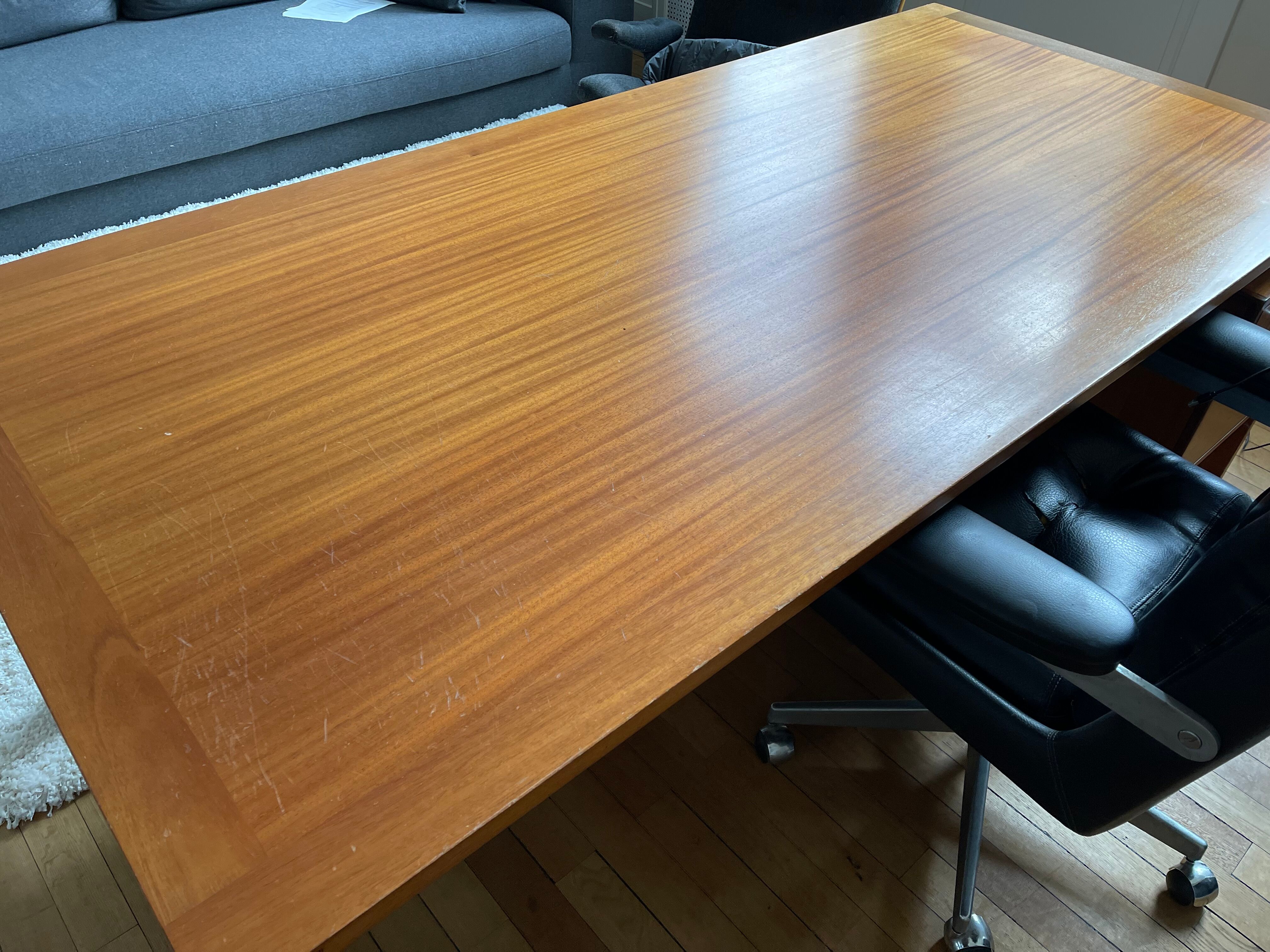 Danish midcentury writing desk by Henning Jensen & Torben Valeur