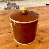 Sarreguemines fireclay pot