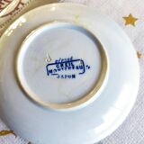 2 Japanese coffee cups Creil & Montereau + 2 saucers