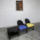 Set of 2 armchairs and coffee table designed by Patrice Bonneau, Genexco edition, 19