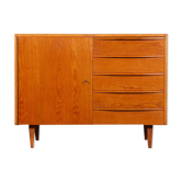 Czech vintage dresser edited by drevozpracujici podnik, 1960
