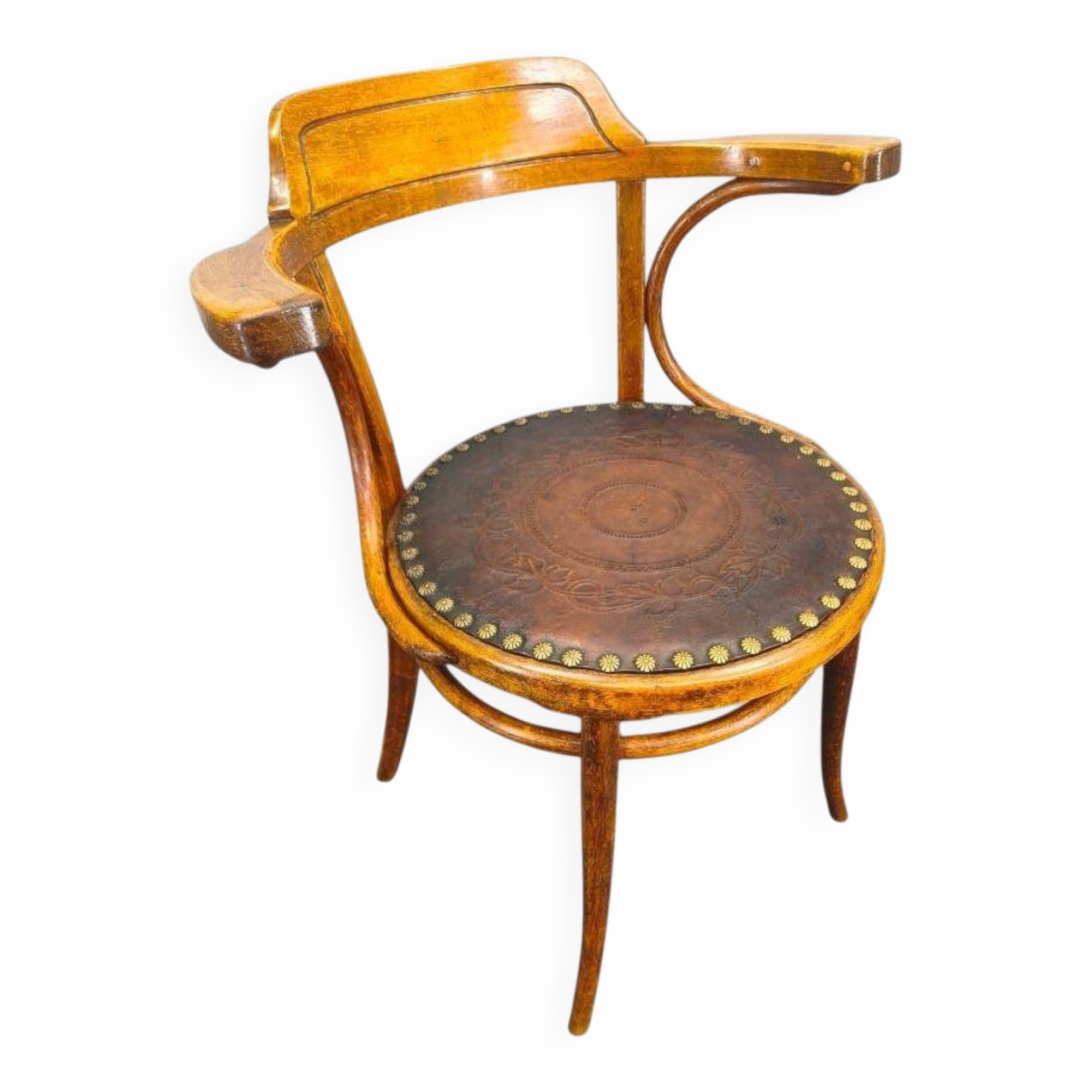 Jacob & Josef Kohn Secession Armchair, Vienna, 1930s