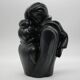 Figurine, loving couple, Scandinavian ceramic, 1970s