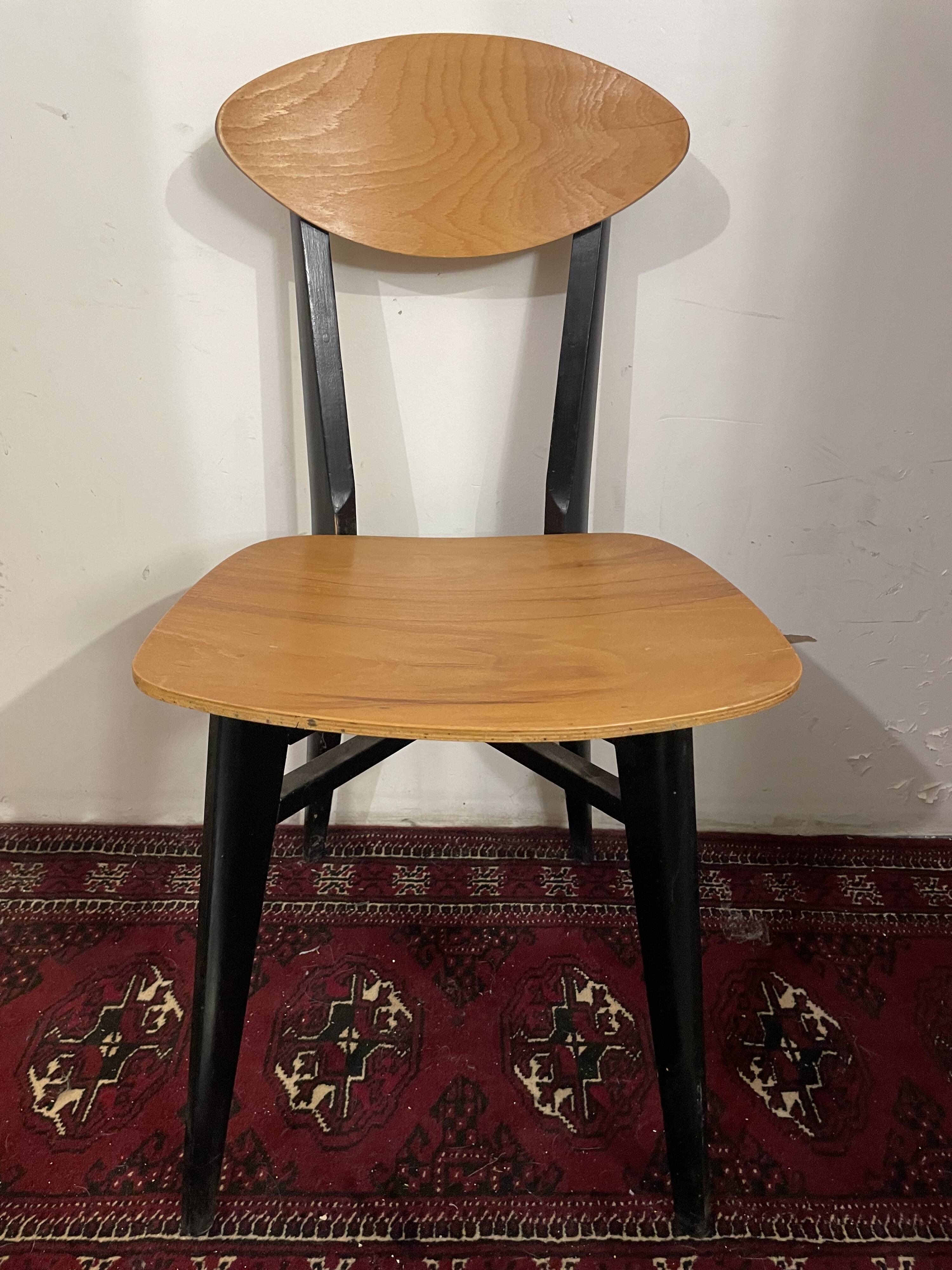 4 Scandinavian chairs type Kneuzzargenstull