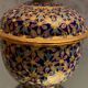 Sucrier bonbonnière pot couvert porcelaine Thaïlande