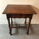 Old wooden side table
