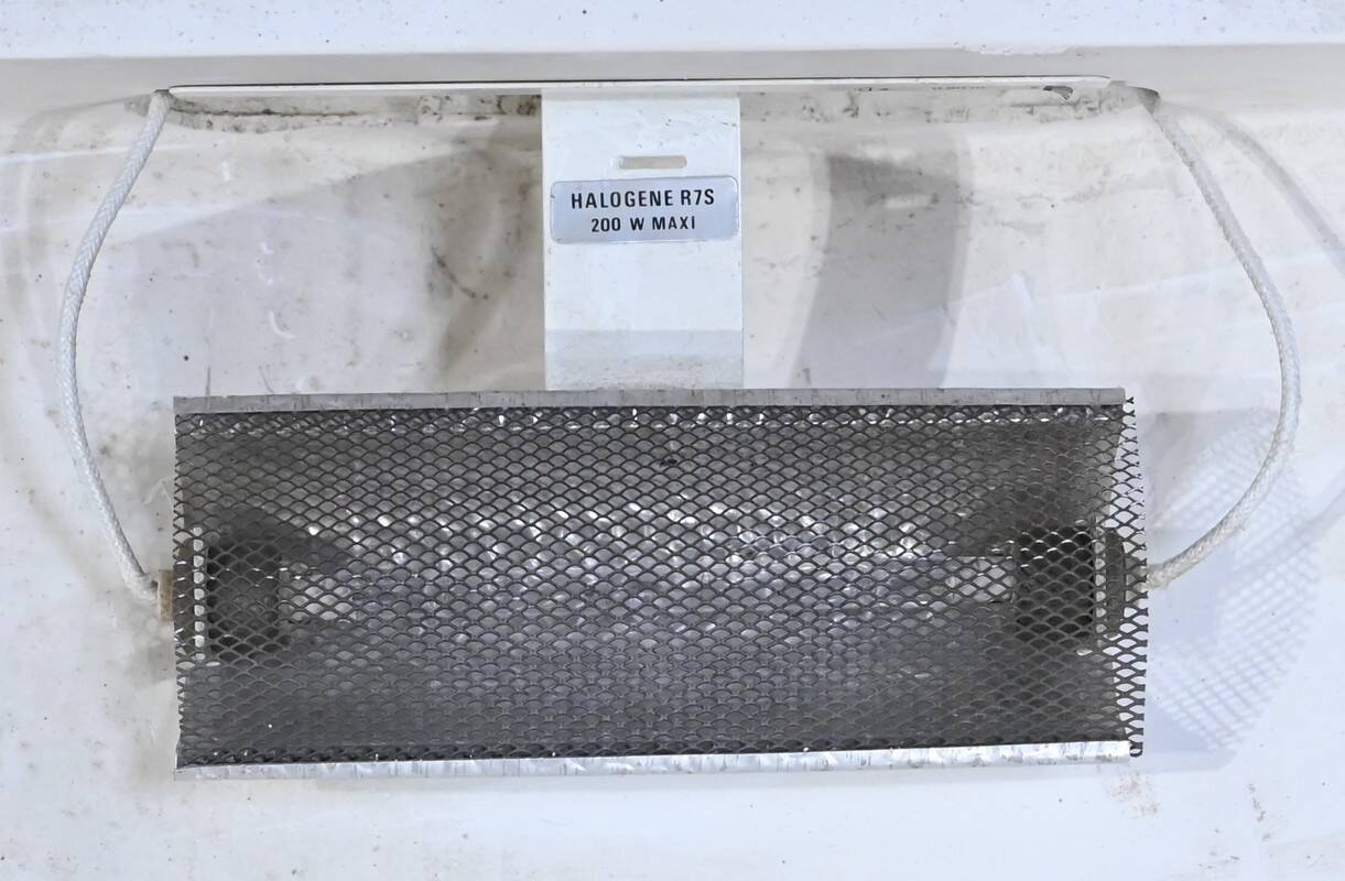 Pair of plaster wall lamps, Sedap workshop – late twentieth century