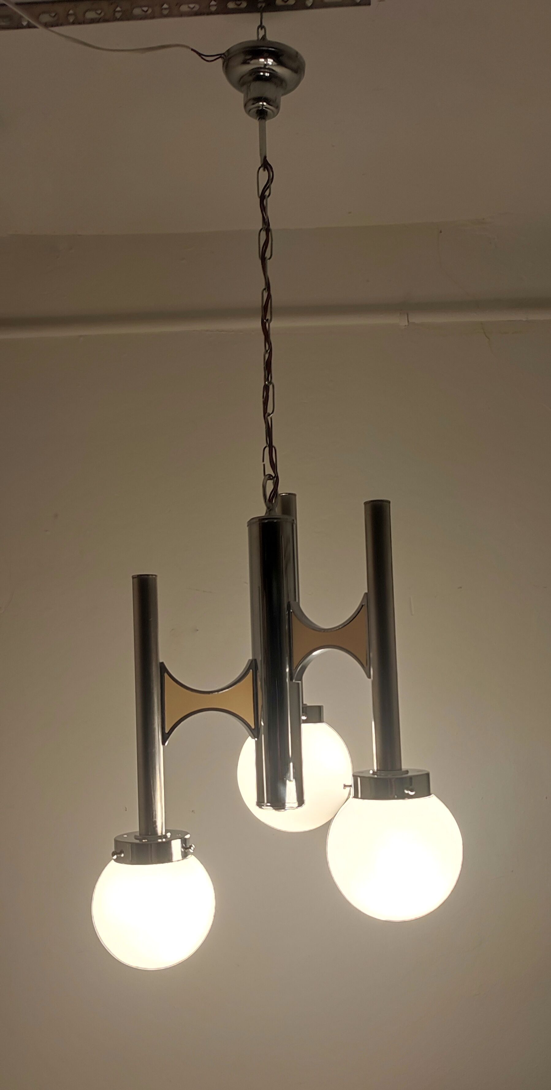 Ceiling lamp from Sciolari, Italy 1970