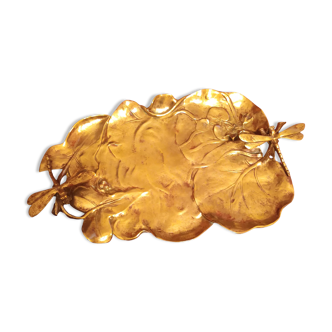 Empty dragonfly pocket, in bronze art nouveau period