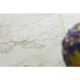 1970s Vintage Persian Handmade Wool Cotton Beige Area Rug 289x376