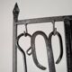 Atelier Marolles Wrought Iron Animal Fire Screen 1950s