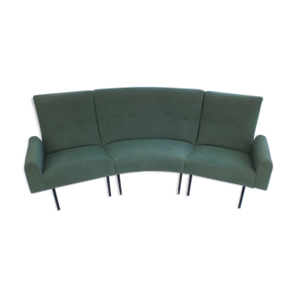 Sofa Zoll 3 elements by Louis Paolozzi, 1950