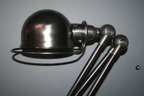 Lampe lampadaire Jieldé 3 bras  40cm jielde industriel Jean Louis Domecq