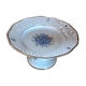 Purple schumann cake display Dish in porcelain bordered gilded old flea