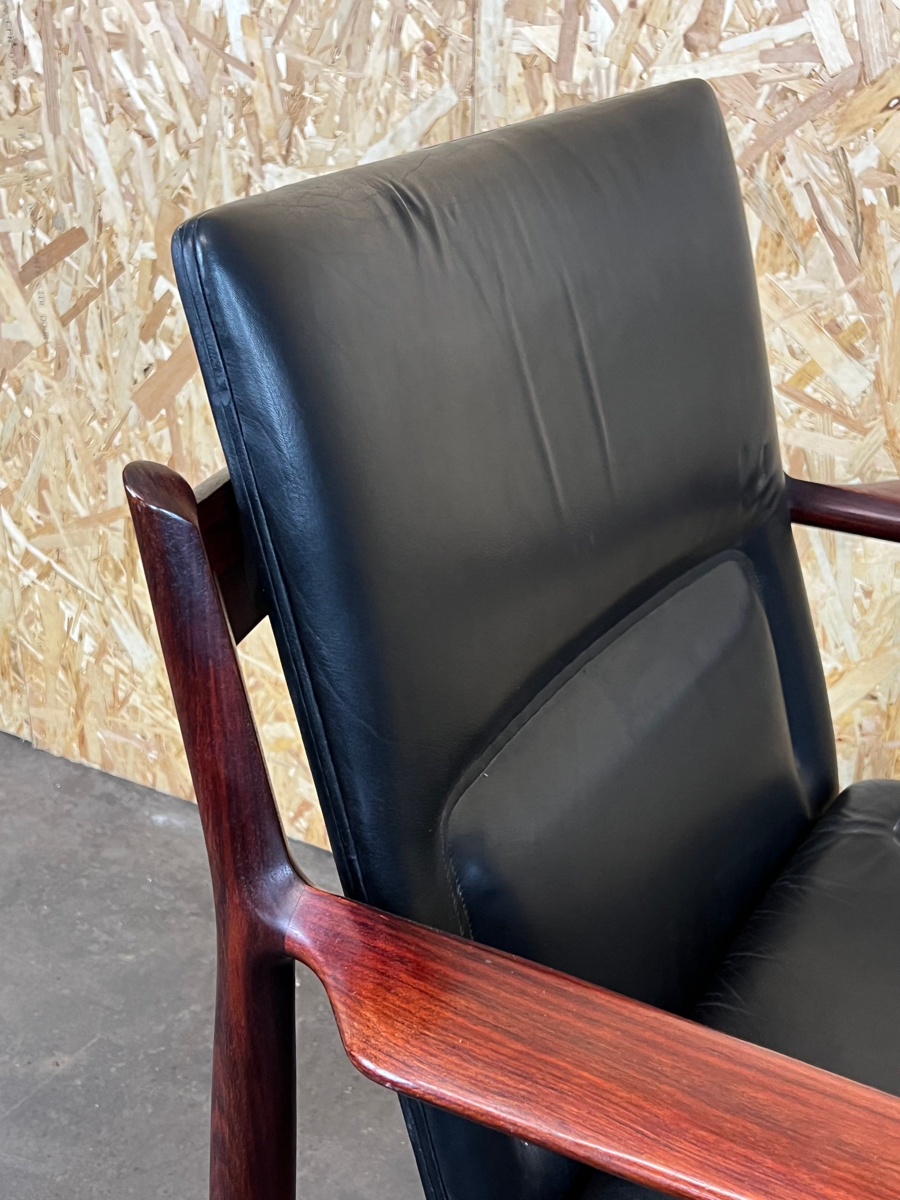 60s 70s dining chair arm chair Arne Vodder for Sibast Furniture Danish design Denmark 60s