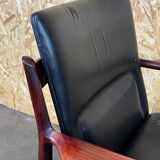 60s 70s dining chair arm chair Arne Vodder for Sibast Furniture Danish design Denmark 60s