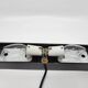 Erco Glass and Bakelite Wall Sconces 1960s, Set of 2 Vintage