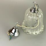 60s 70s lamp hanging lamp ball lamp bubble chrome glass space age design