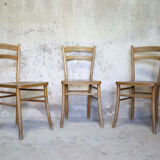 Three Luterma bistro chairs