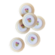 Set of 6 vintage dessert plates model Coopélia - L'Amandinoise