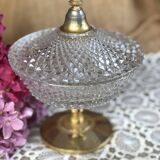 Old crystal candy box