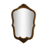 Vintage gilded wood mirror