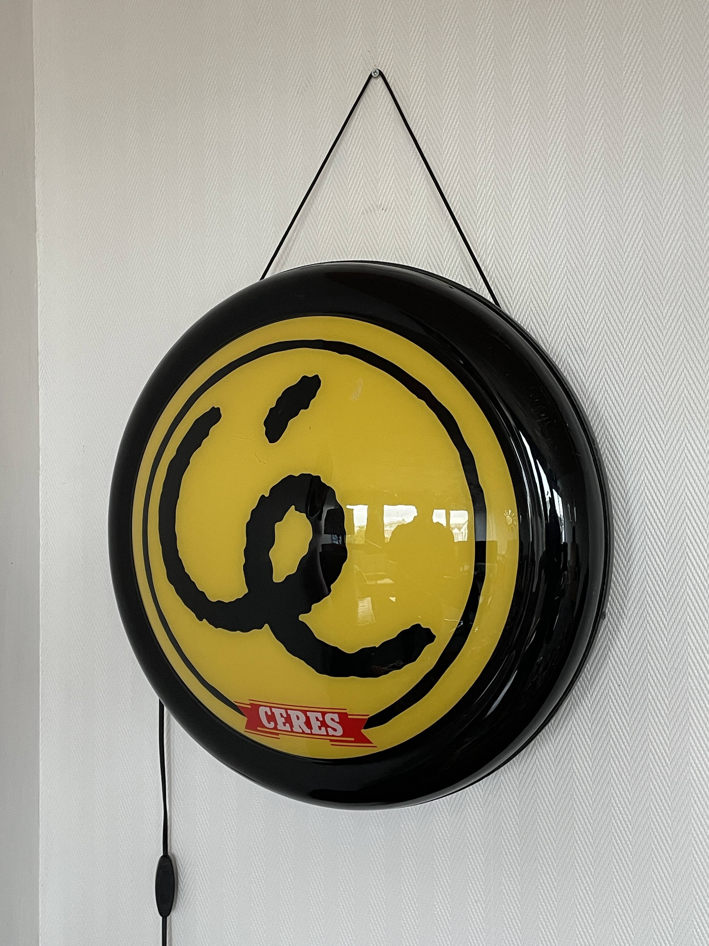 Ceres illuminated advertising sign