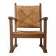 Brutalist armchair