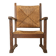 Brutalist armchair