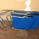 Vintage camping chair duo