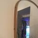 Free-form asymmetric mirror from the 60s and 70s 36x57cm
