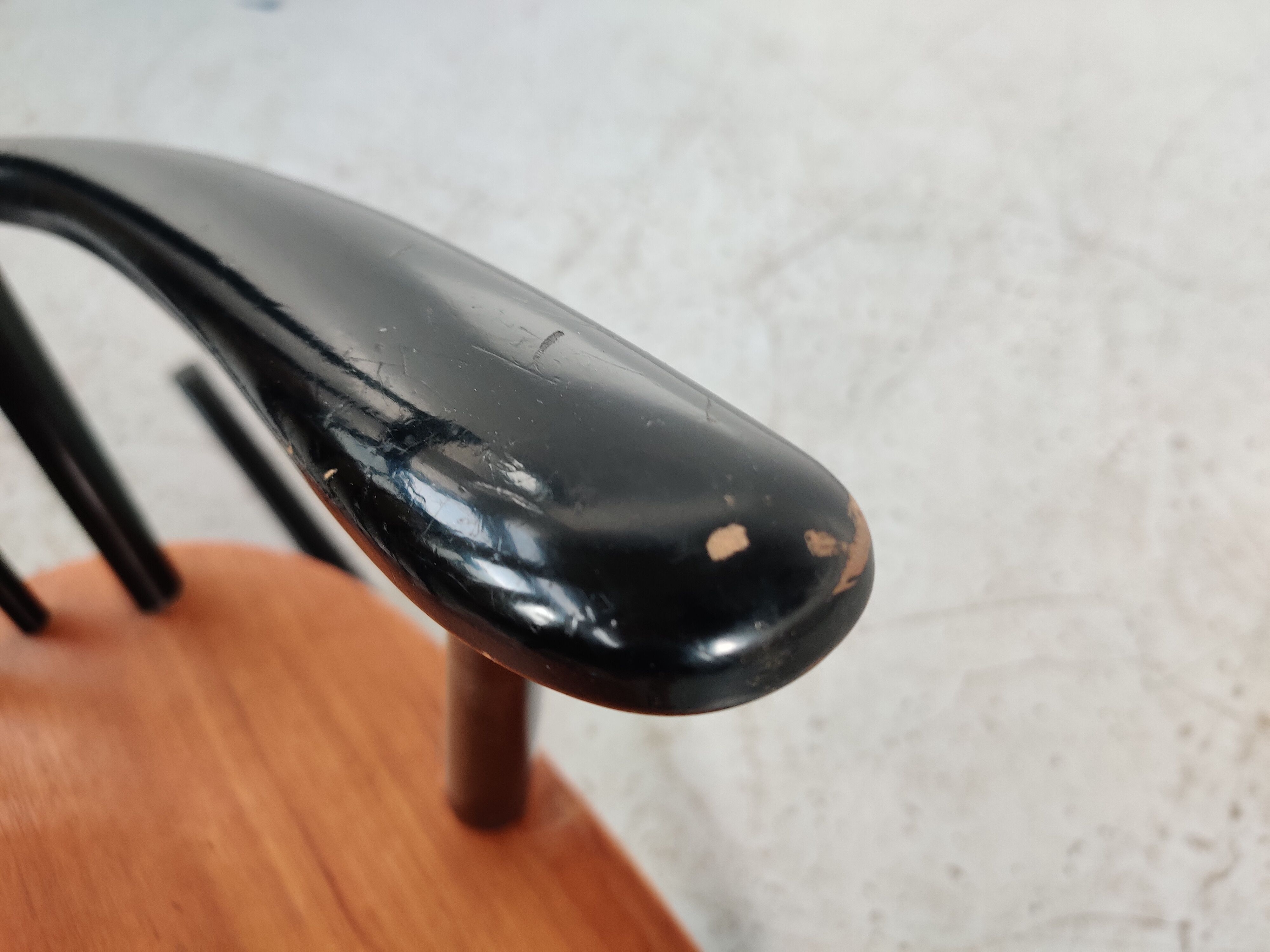 Rocking scandinavian vintage chair, 60s