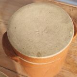 Pair of stoneware grease pots