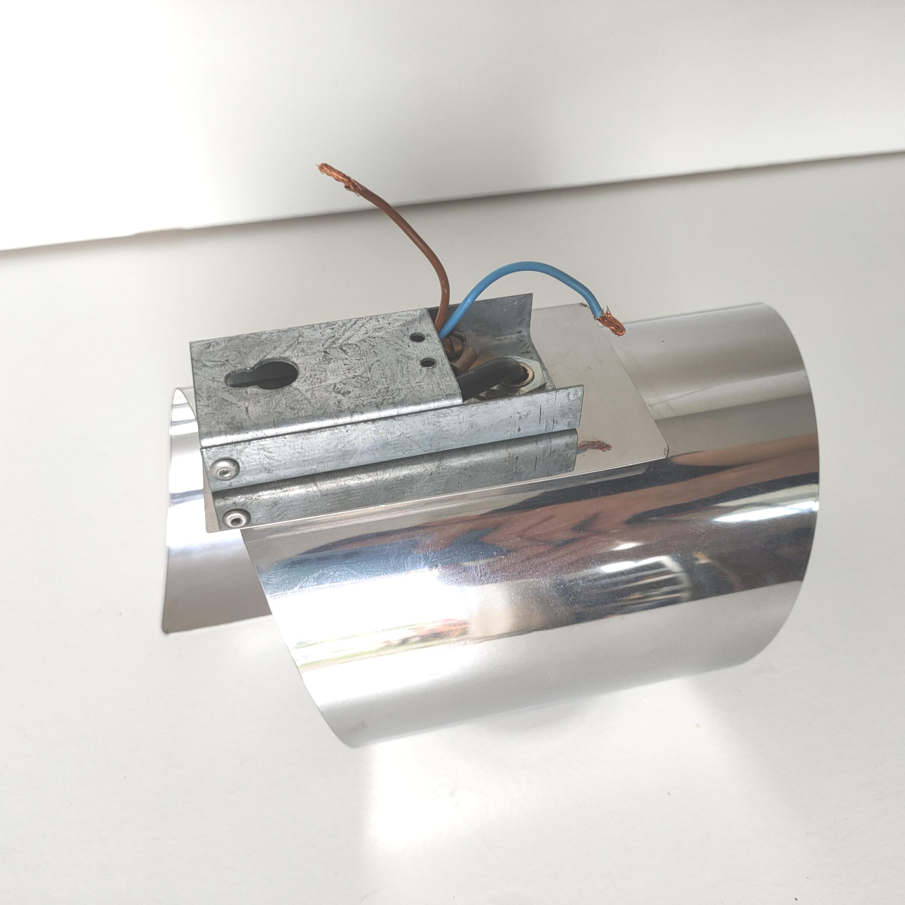 Seventies space age wall lamp