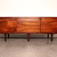 Sideboard in rio-rosewood by Gianfranco Frattini for Bernini - Italy - 1960's