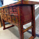 Console chinoise époque XIX siecle ormeau massif laque de chine